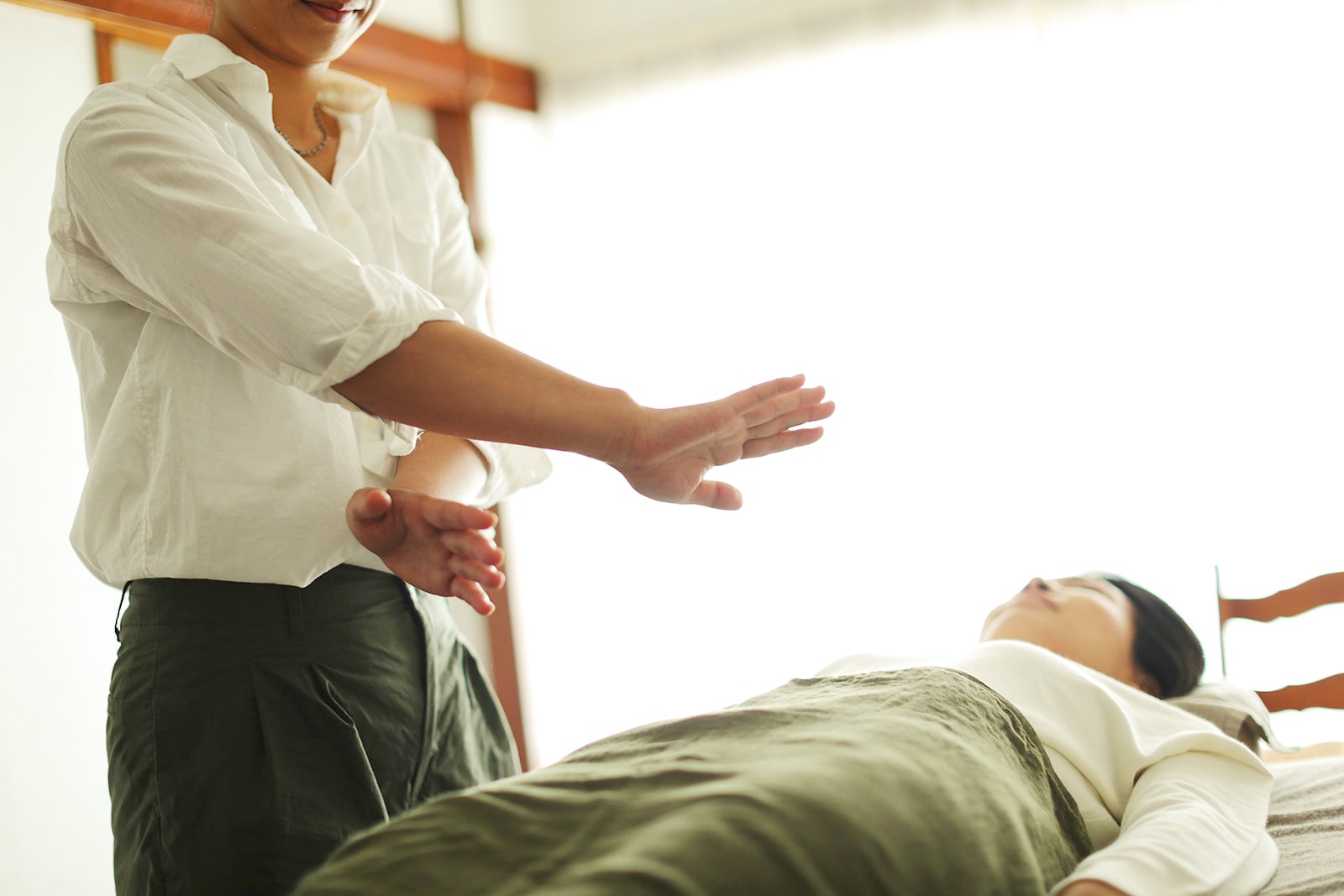 レイキのハンドヒーリング